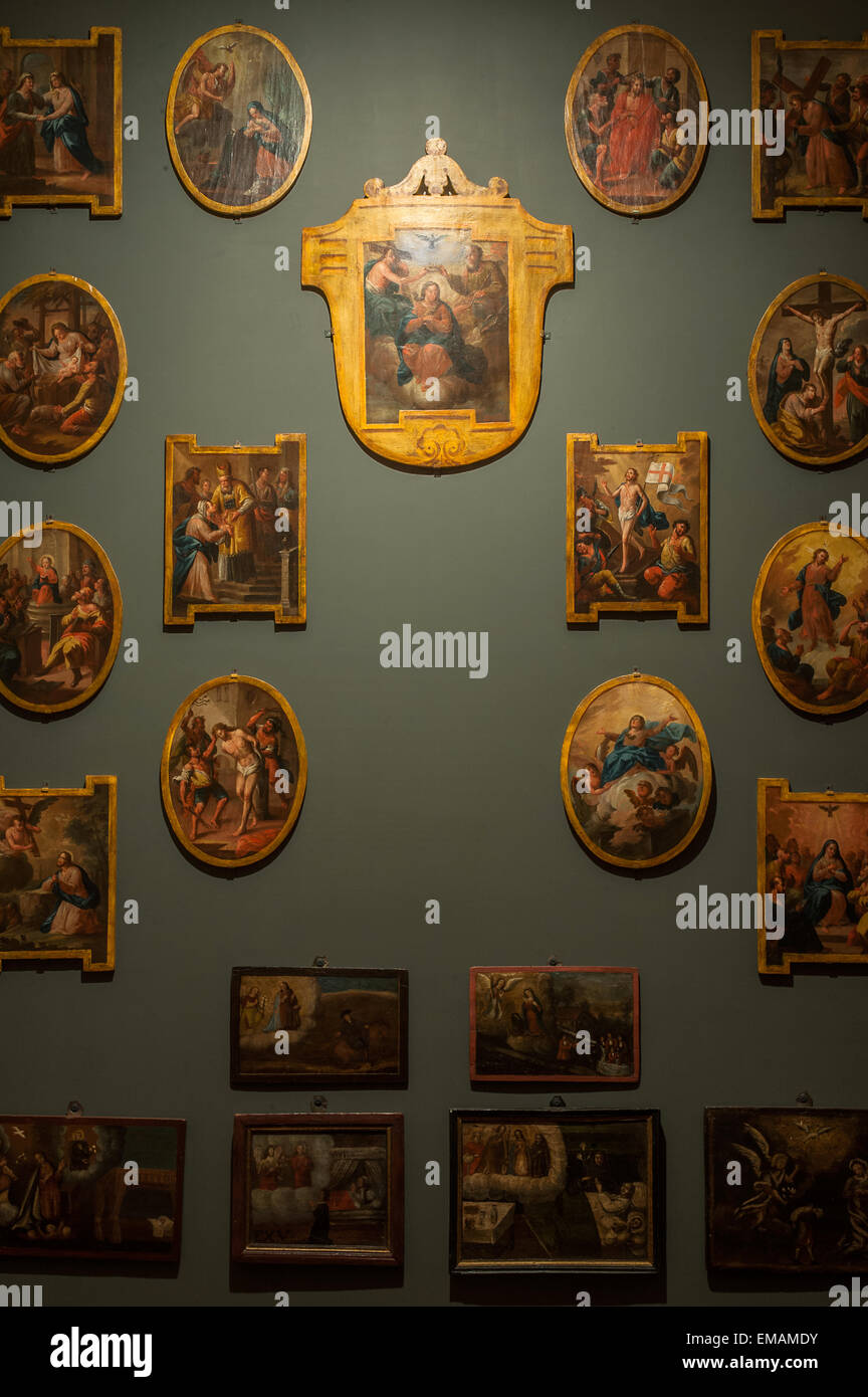 Italia Piemonte Torino San Giovanni Cattedrale, Museo Diocesano - ex voto XVII - XVIII secolo Foto Stock