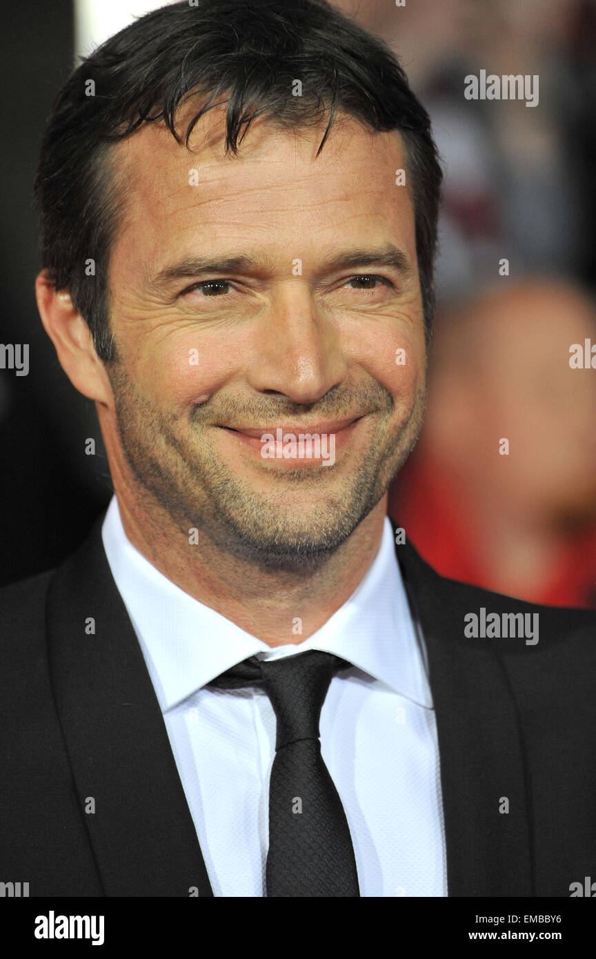 LOS ANGELES, CA - 22 febbraio 2012: James Purefoy presso la premiere mondiale del suo nuovo film "John Carter' al Regal Cinemas L.A. Live. Febbraio 22, 2012 a Los Angeles, CA Foto Stock