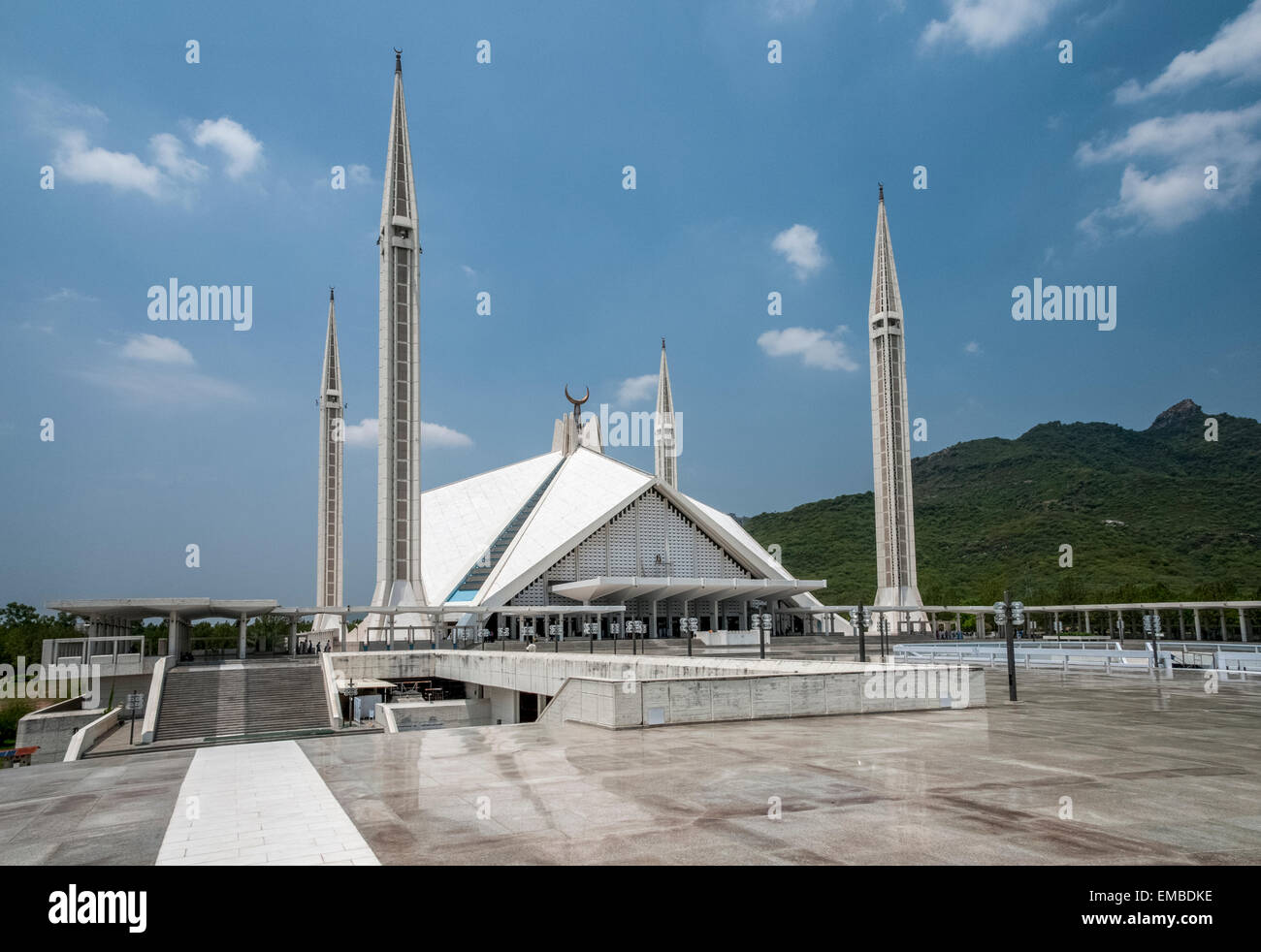 Sheikh Moschea Faisal; Islamabad Foto Stock