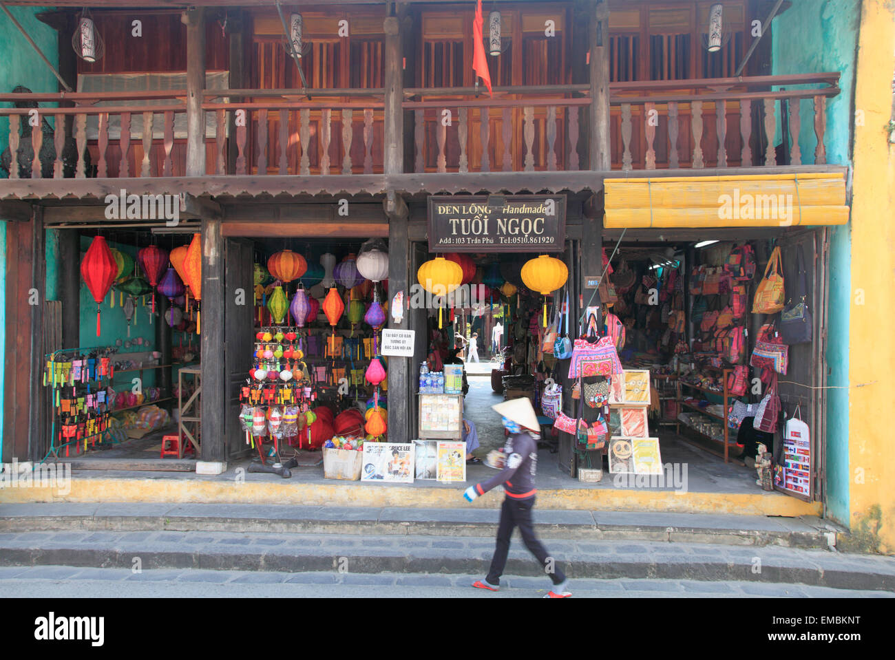 Il Vietnam, Hoi An, shop, scene di strada, Foto Stock
