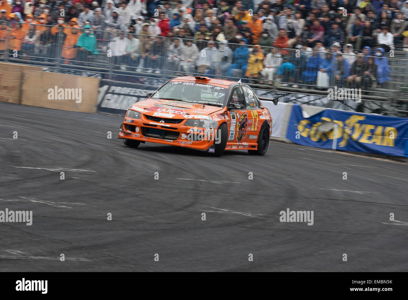 Tokyo, Giappone. 19 Aprile, 2015. Tokyo Drift, 2015 Gran Tourismo D1 Grand Prix round della serie 1 in Odaiba. Credito: Michael Steinebach/AFLO/Alamy Live News Foto Stock