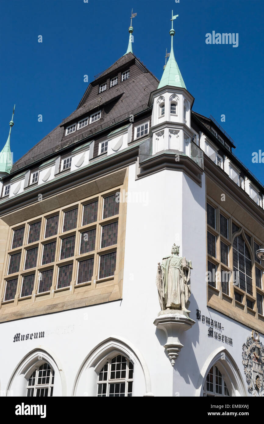 Il Bomann Museum è uno dei più grandi e importanti musei nel Land della Bassa Sassonia, Germania Foto Stock