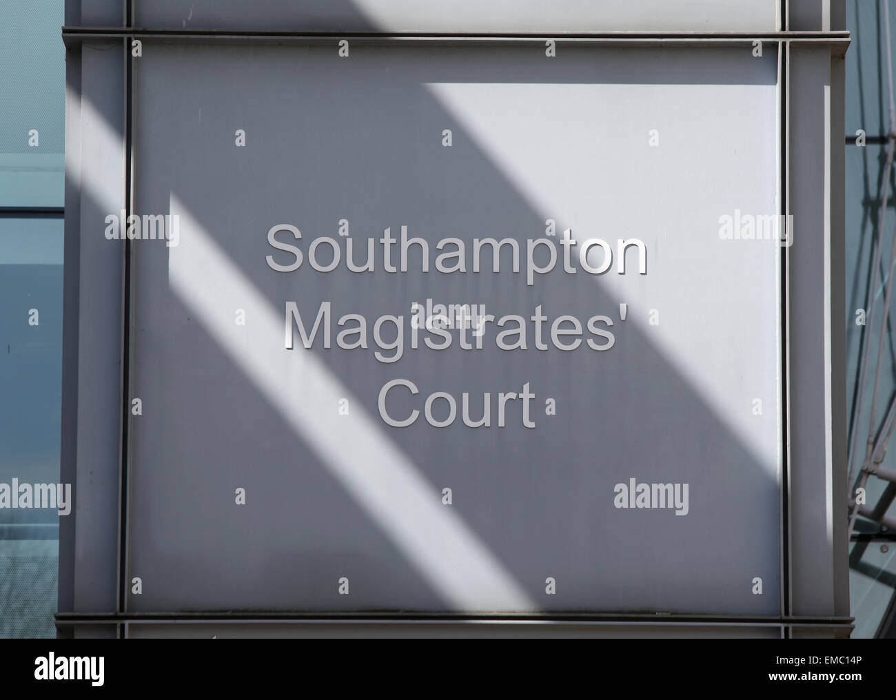 Southampton Magistrates Court esterno West Hampshire Magistrates Court Foto Stock