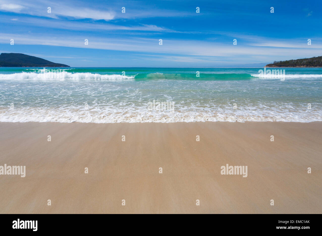 Riedle Bay - Maria Island National Park - Tasmania - Australia Foto Stock