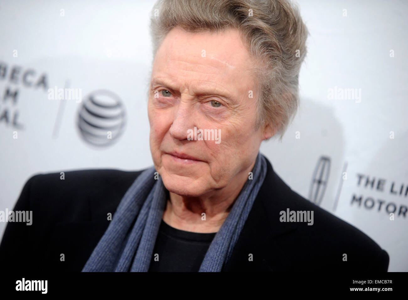 Christopher Walken assiste la premiere del 'Quando Vivo la mia vita su di nuovo' durante il 2015 Tribeca Film Festival presso il Teatro SVA on April 18, 2015 in New York City/picture alliance Foto Stock