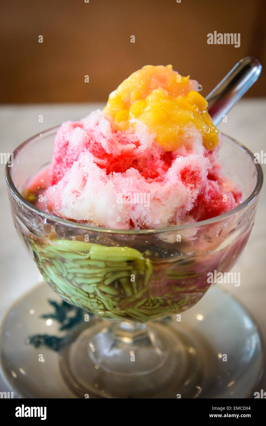 Un unico dessert ABC si trovano in Malesia Foto Stock