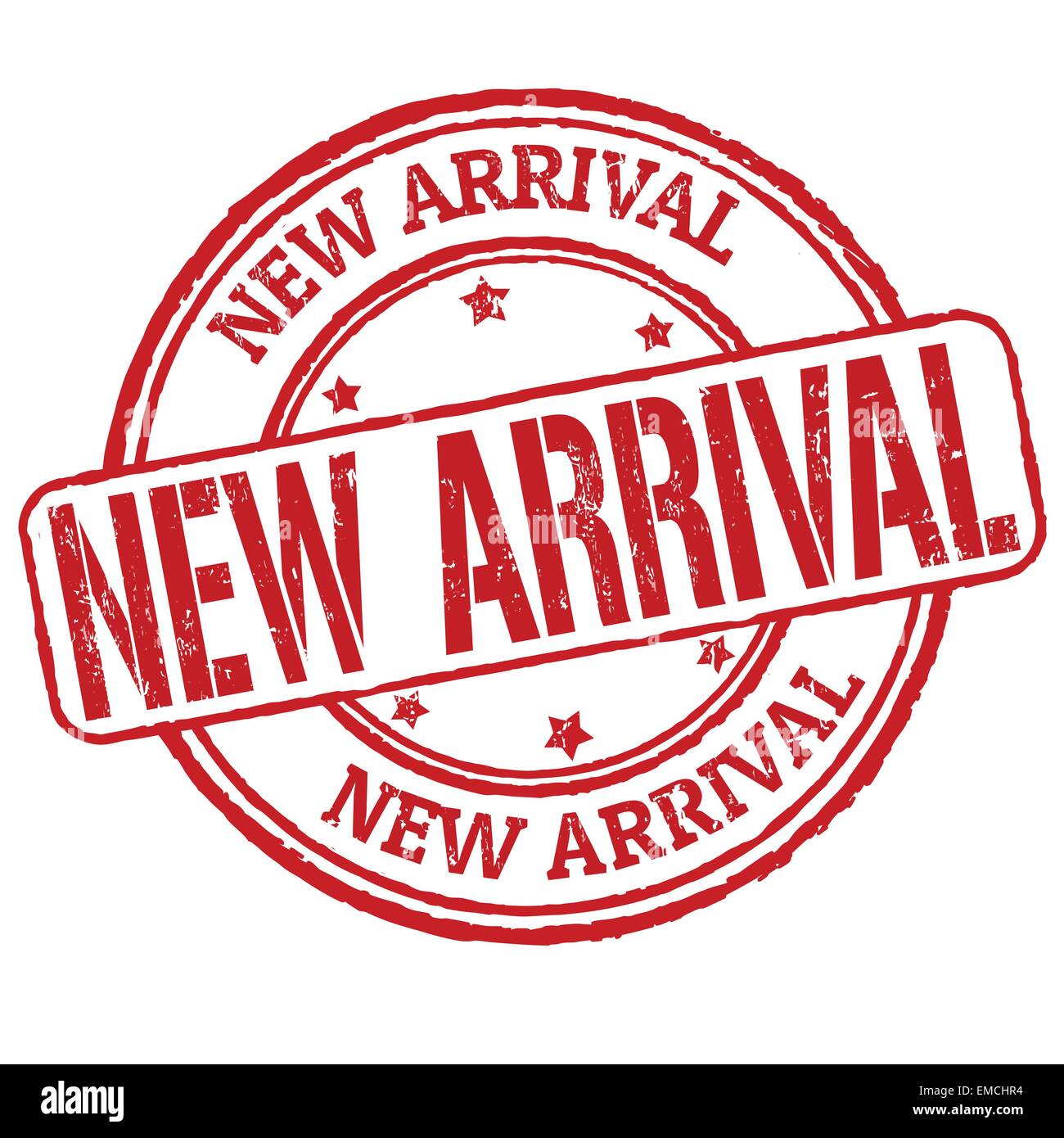Nuovo arrivo timbro Illustrazione Vettoriale