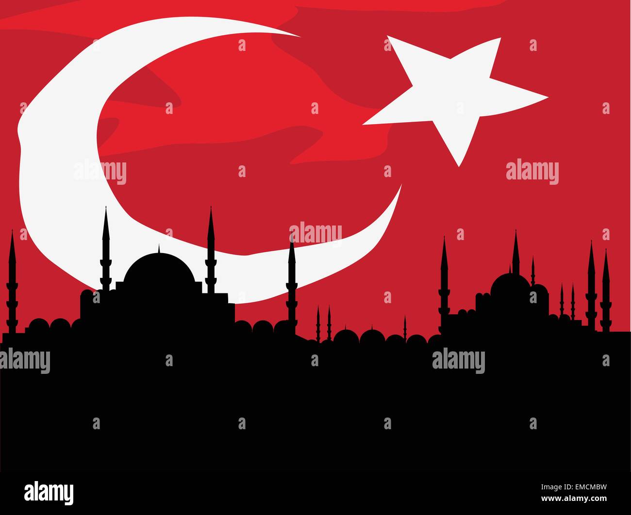 Istanbul Illustrazione Vettoriale