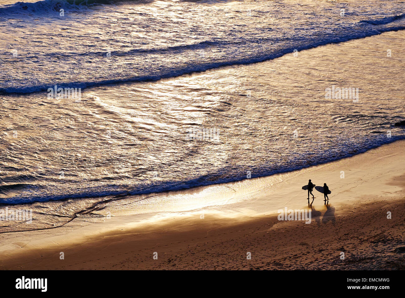 Il Portogallo, Algarve, Sagres, Beliche Beach Foto Stock