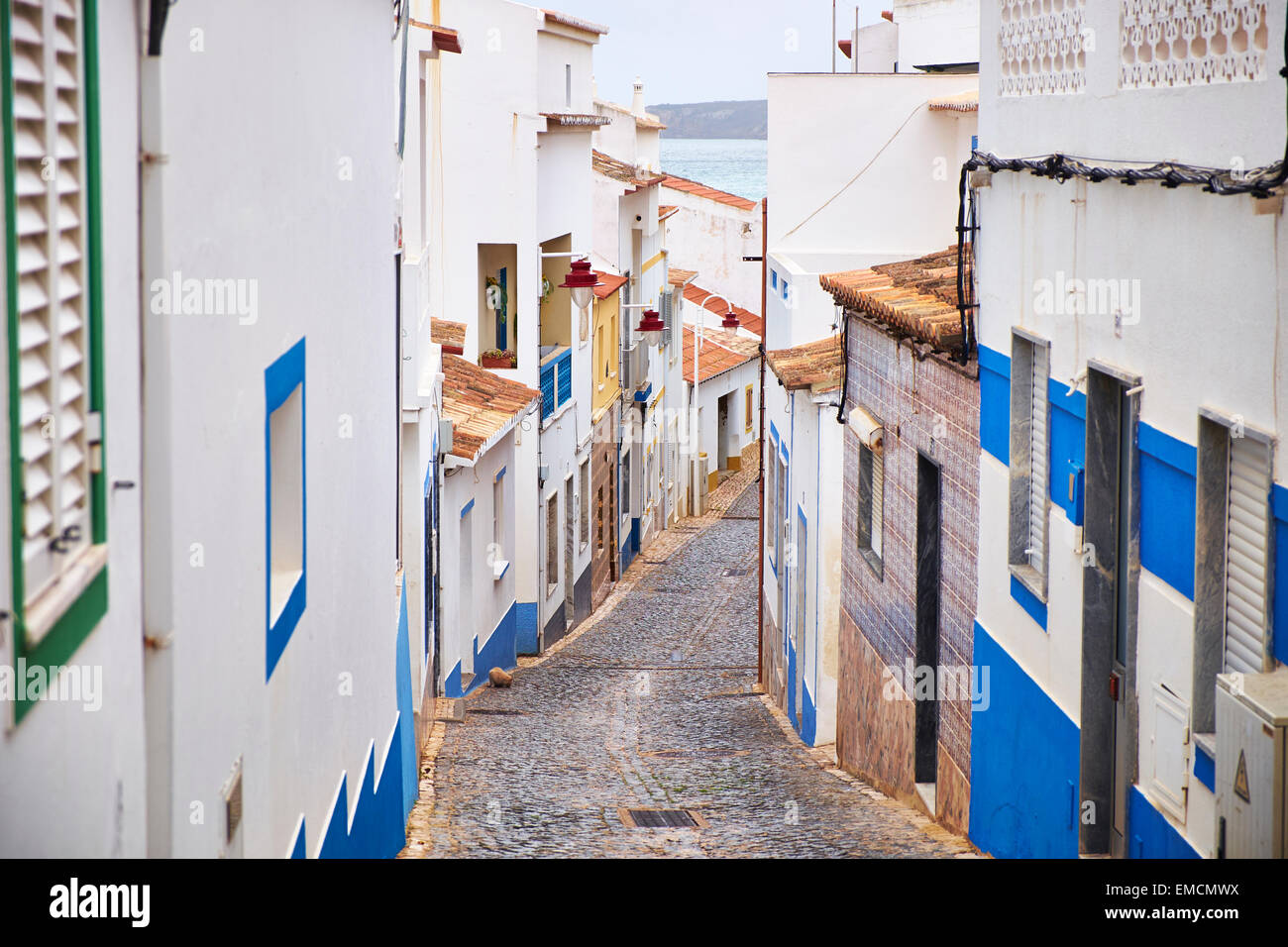 Il Portogallo, Algarve, salpe, vicolo Foto Stock