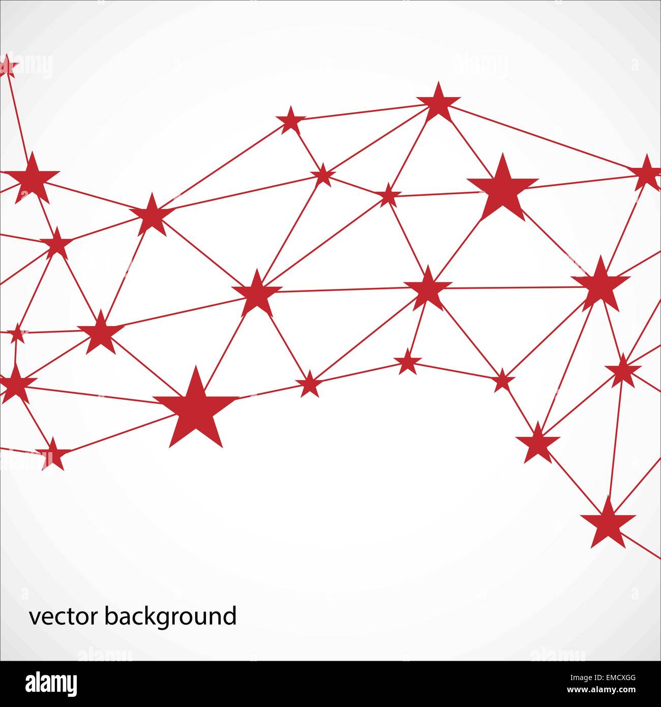 Stelle lucenti sullo sfondo Illustrazione Vettoriale