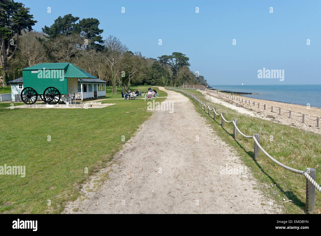 Osborne House, Queen Victoria Residence, East Cowes, Isle of Wight, Inghilterra, Regno Unito,GB. Foto Stock