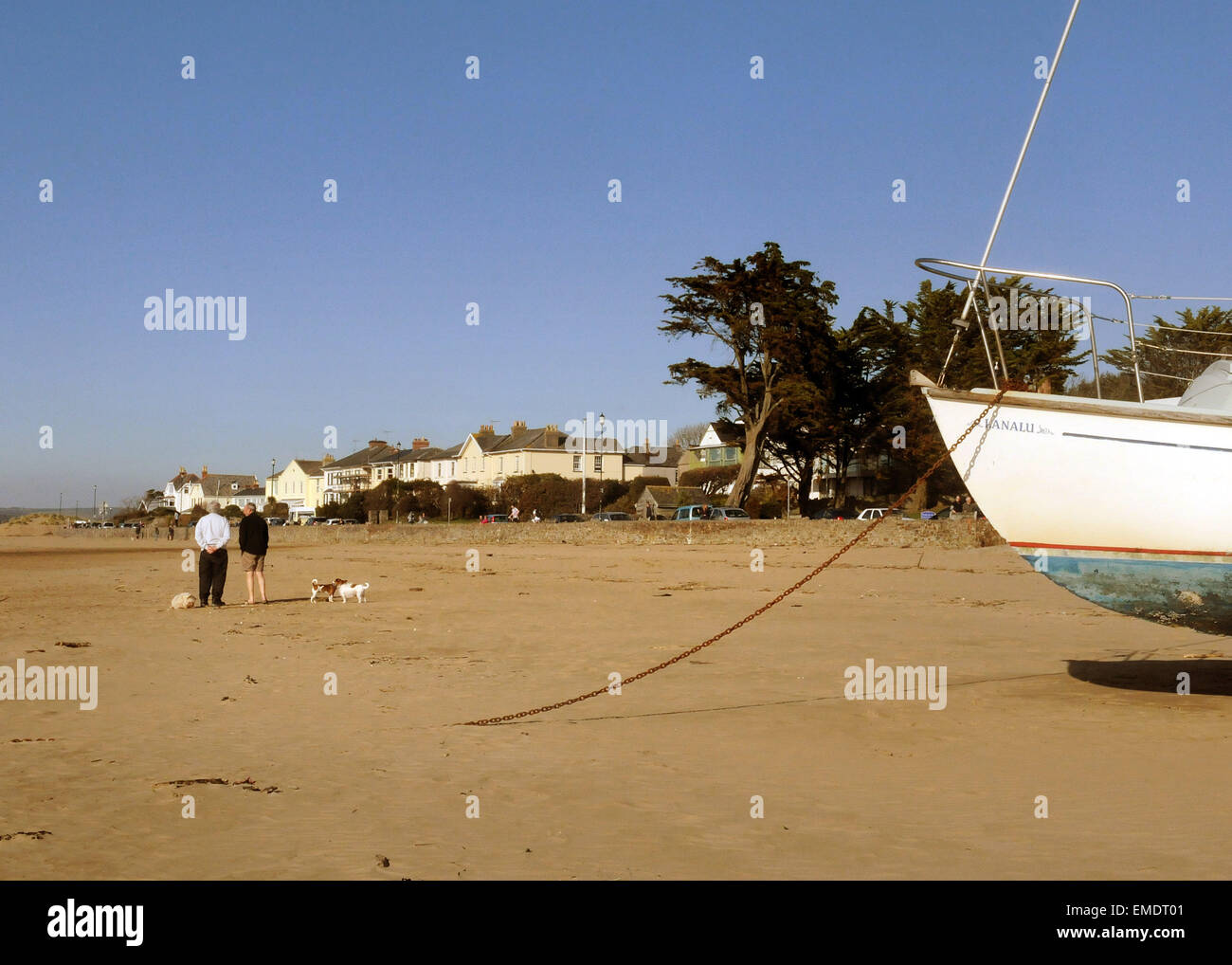 Instow opinioni North Devon England lungomare Foto Stock