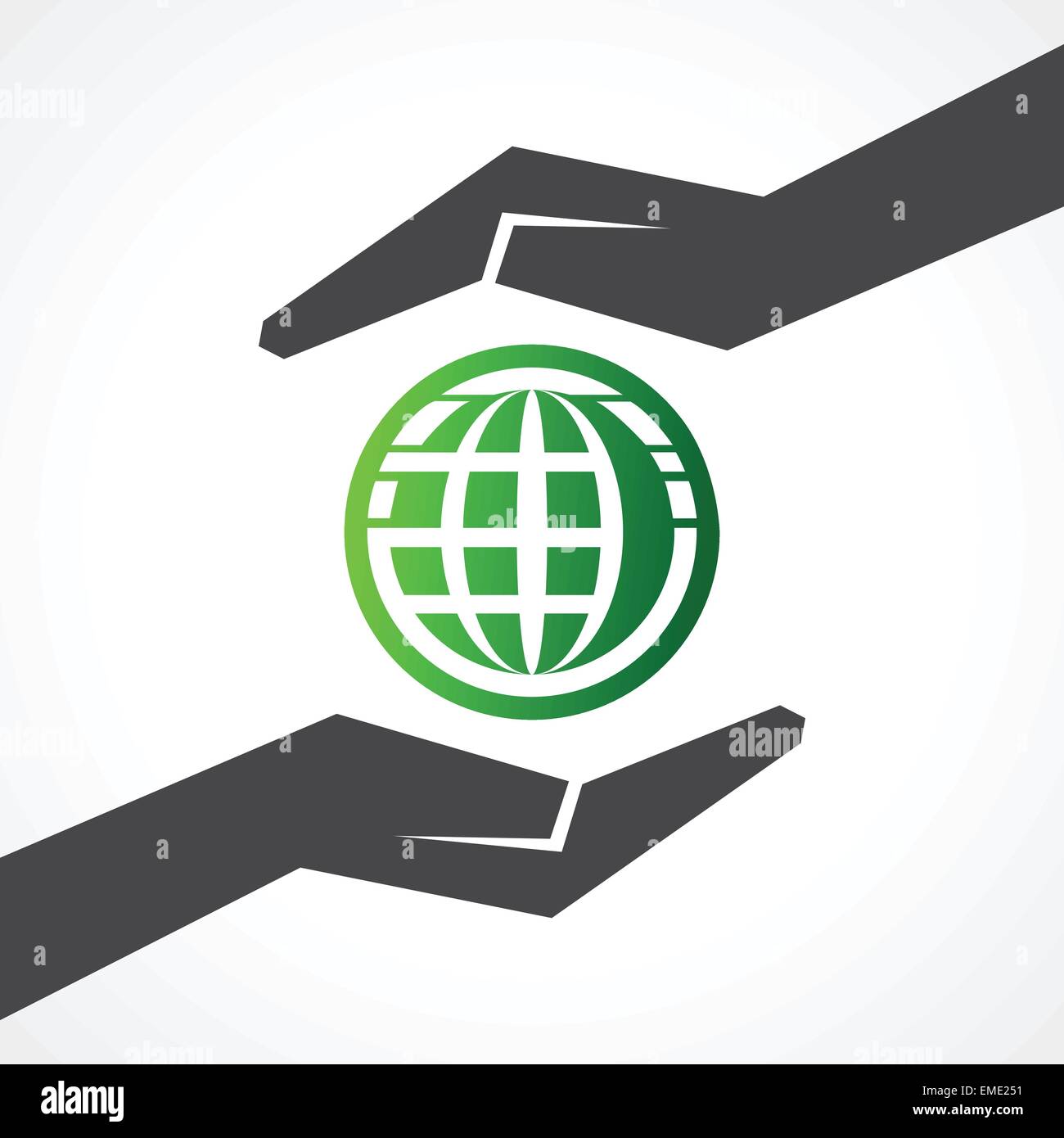 Illustrazione di salvare il concetto di massa Illustrazione Vettoriale