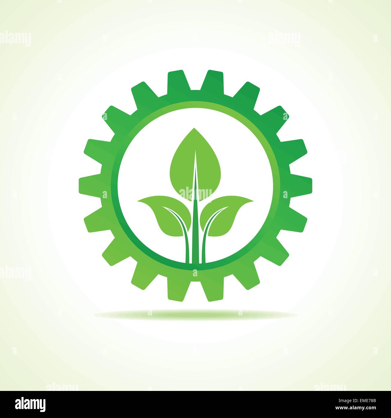 Energia verde icona parte design concept vettore Illustrazione Vettoriale