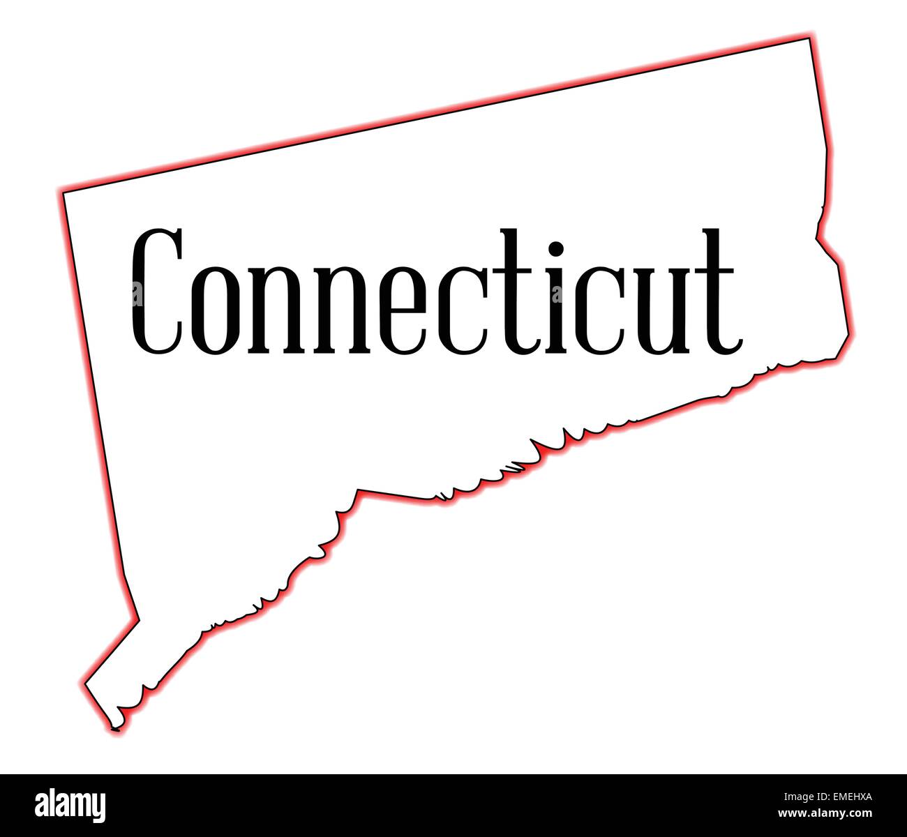 Connecticut Illustrazione Vettoriale