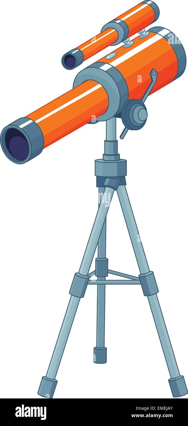 Telescopio Illustrazione Vettoriale