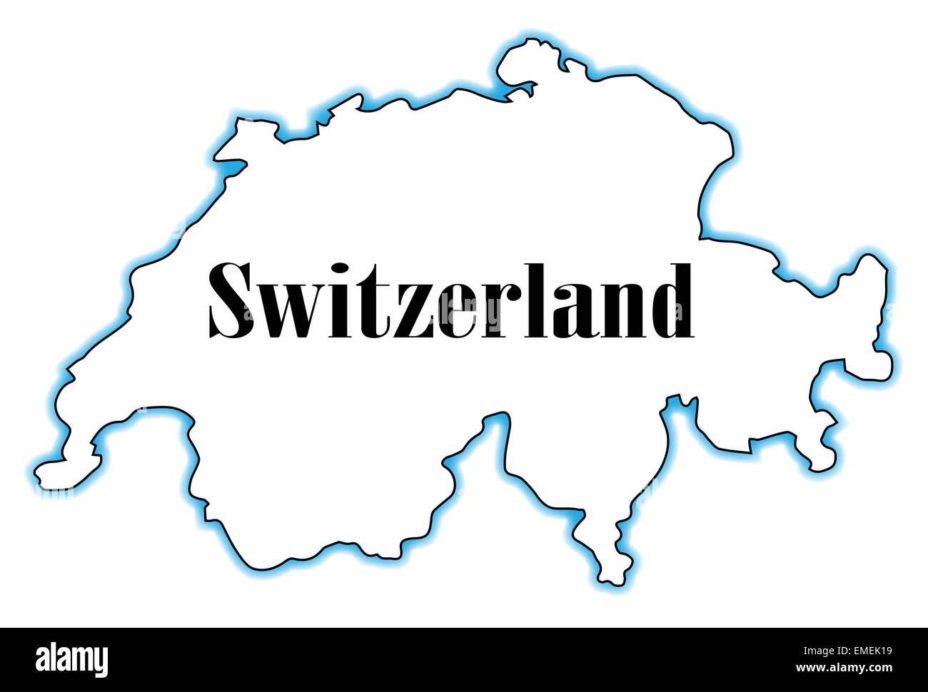 Svizzera Illustrazione Vettoriale