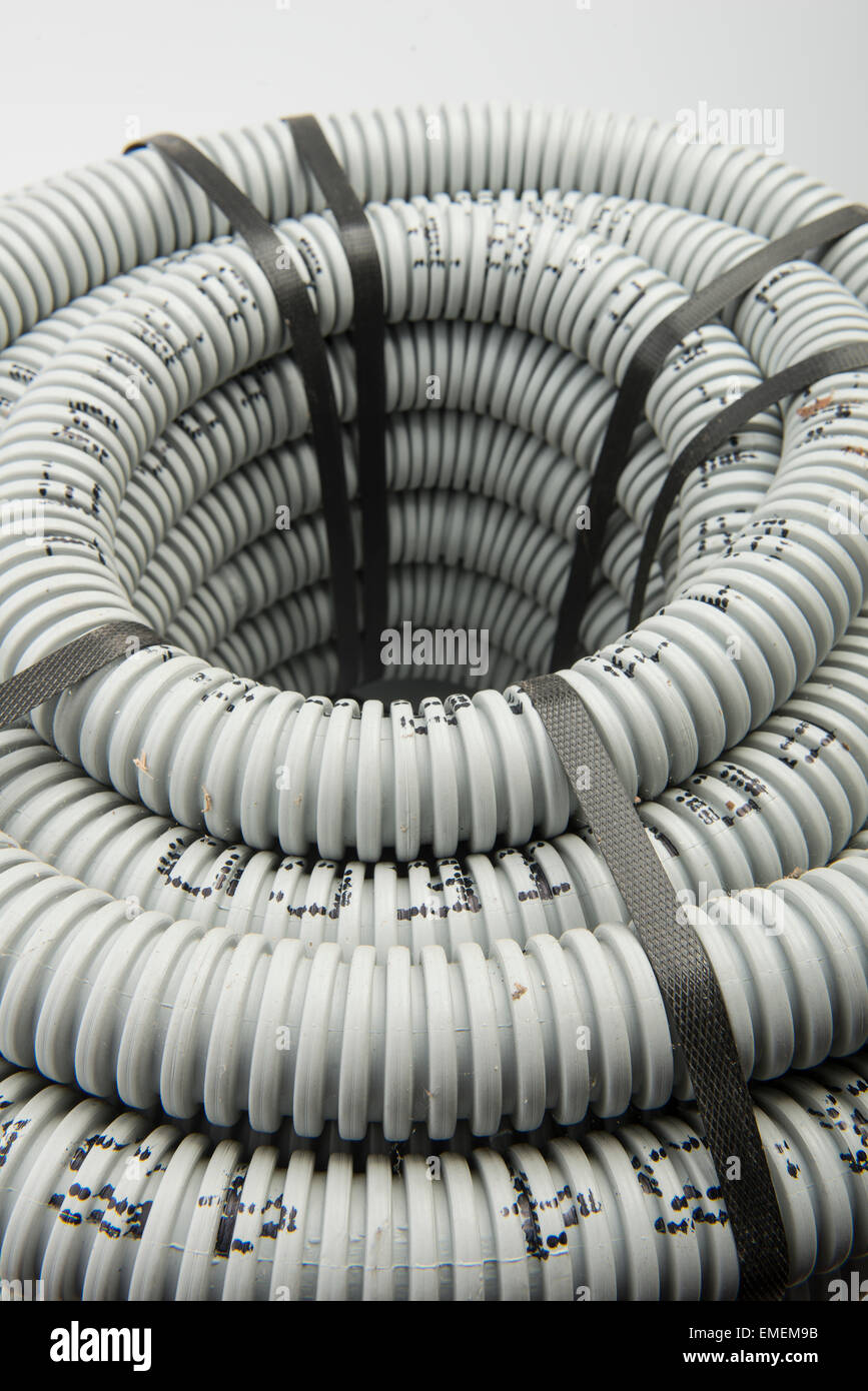 Elettrici tubo flessibile Foto Stock