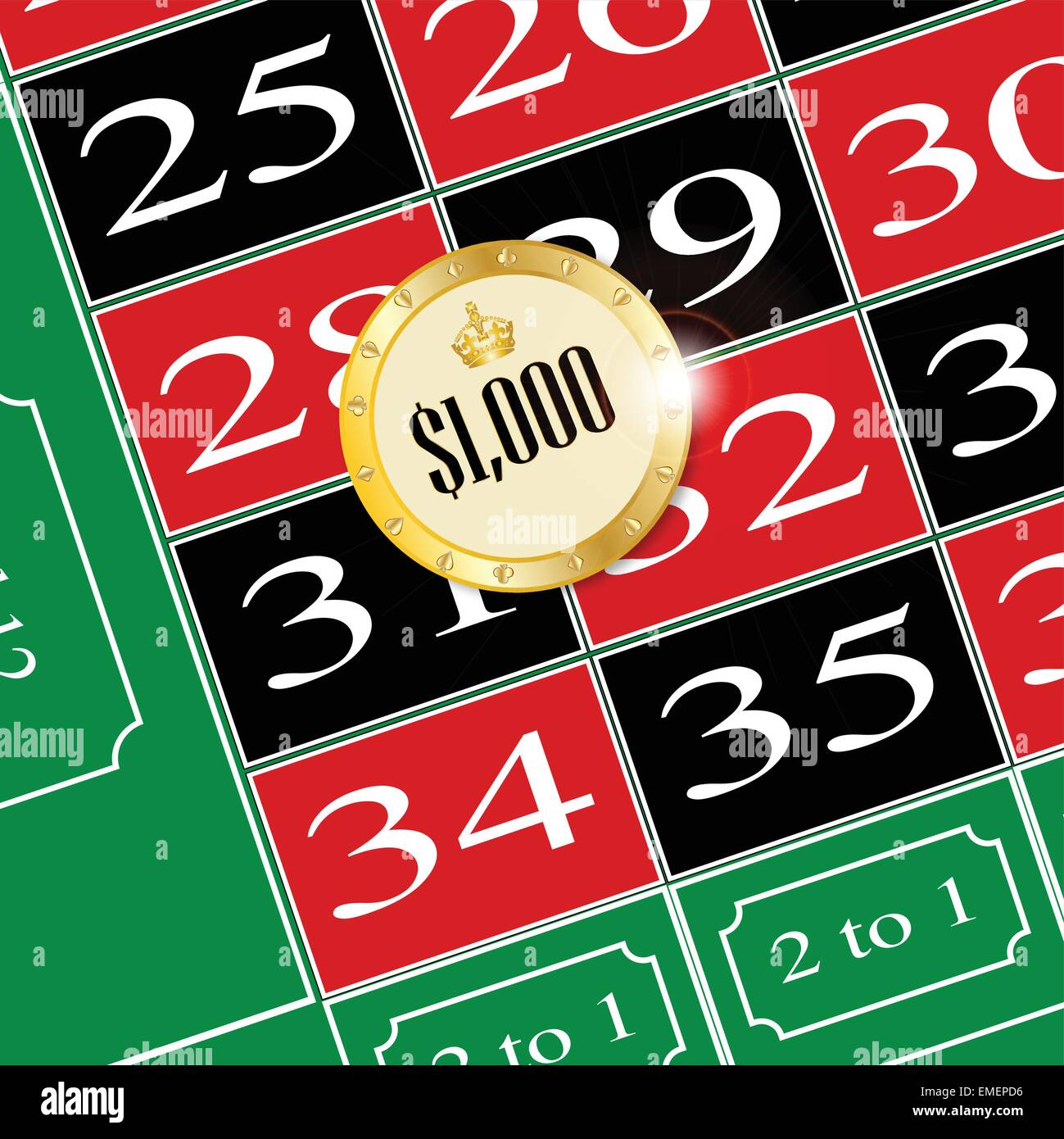 Una scommessa Illustrazione Vettoriale Una scommessa Illustrazione Vettoriale