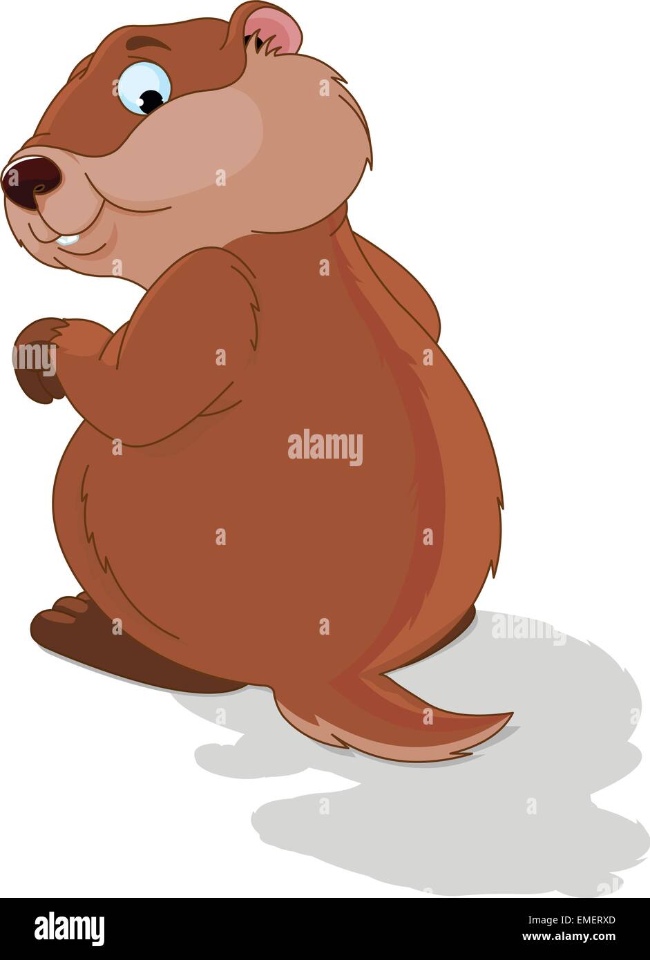 Marmotta Illustrazione Vettoriale