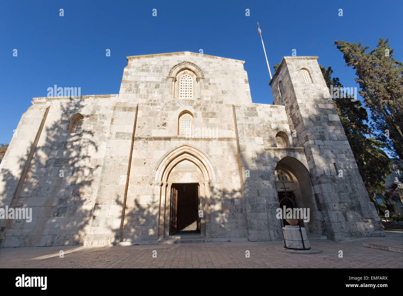 Gerusalemme - Il portale del Sant'Anna chiesa Foto Stock