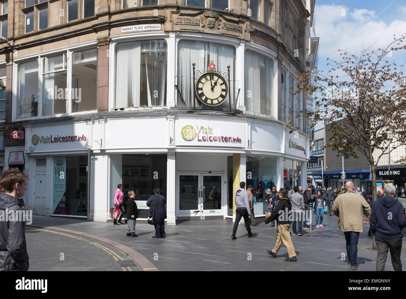 Visitare Leicester ufficio informazioni turistiche in Gate Gallowtree Foto Stock