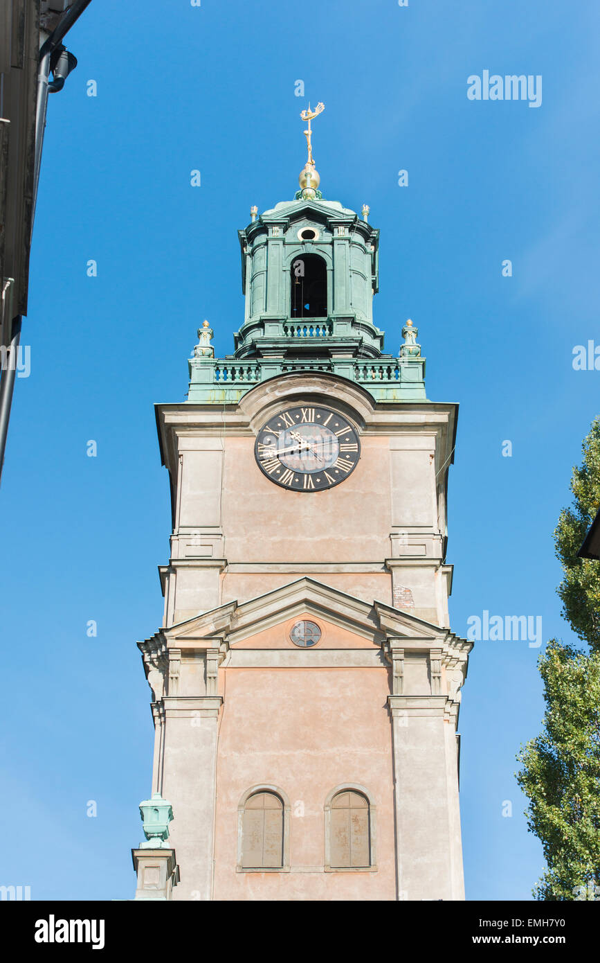 Storkyrkan in Gamla Stan (citta' vecchia), Stoccolma, Svezia. Foto Stock