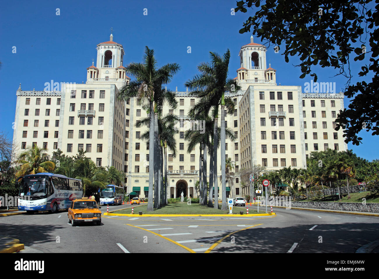 Celebre Art Deco Hotel National nella zona Vedado Avana Cuba Foto Stock