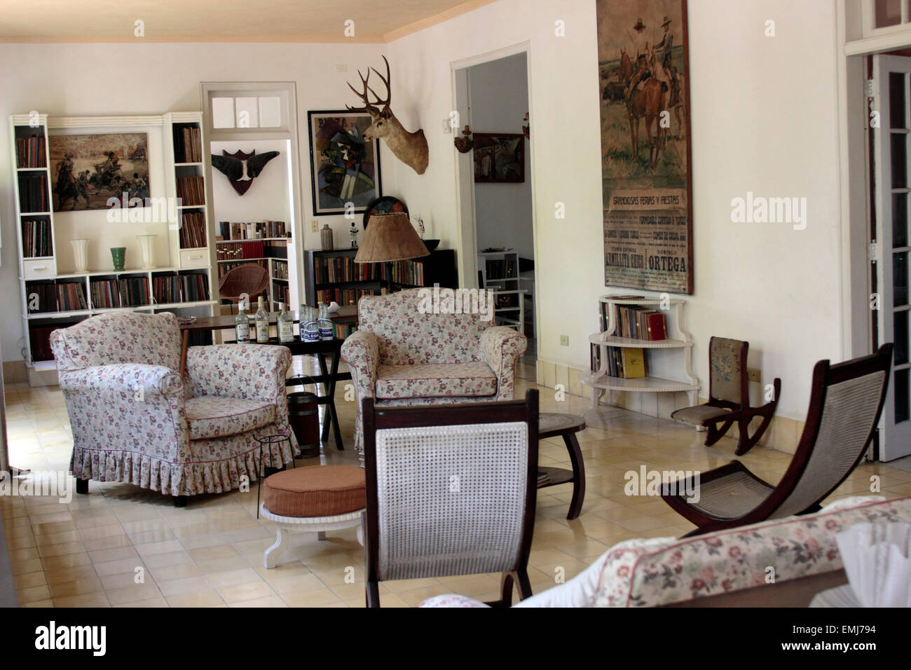 Ernest Hemingway house Finca La Vigia vicino a L'Avana Cuba Foto Stock