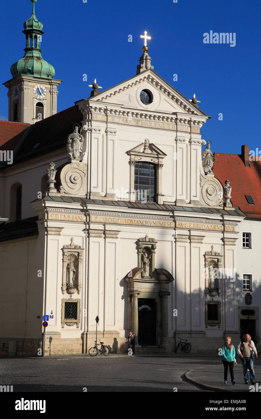 In Germania, in Baviera, Regensburg, antica cappella, Alte Kapelle, Foto Stock