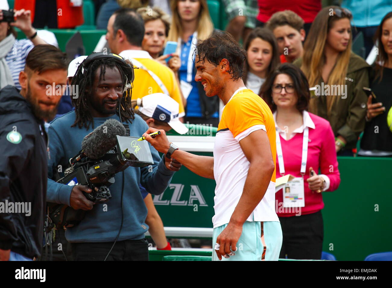 Nadal Raphael - 15.04.2015 - Tournoi de Monte Carlo - Masters 1000.Photo : Serge Haouzi/Icona Sport Foto Stock