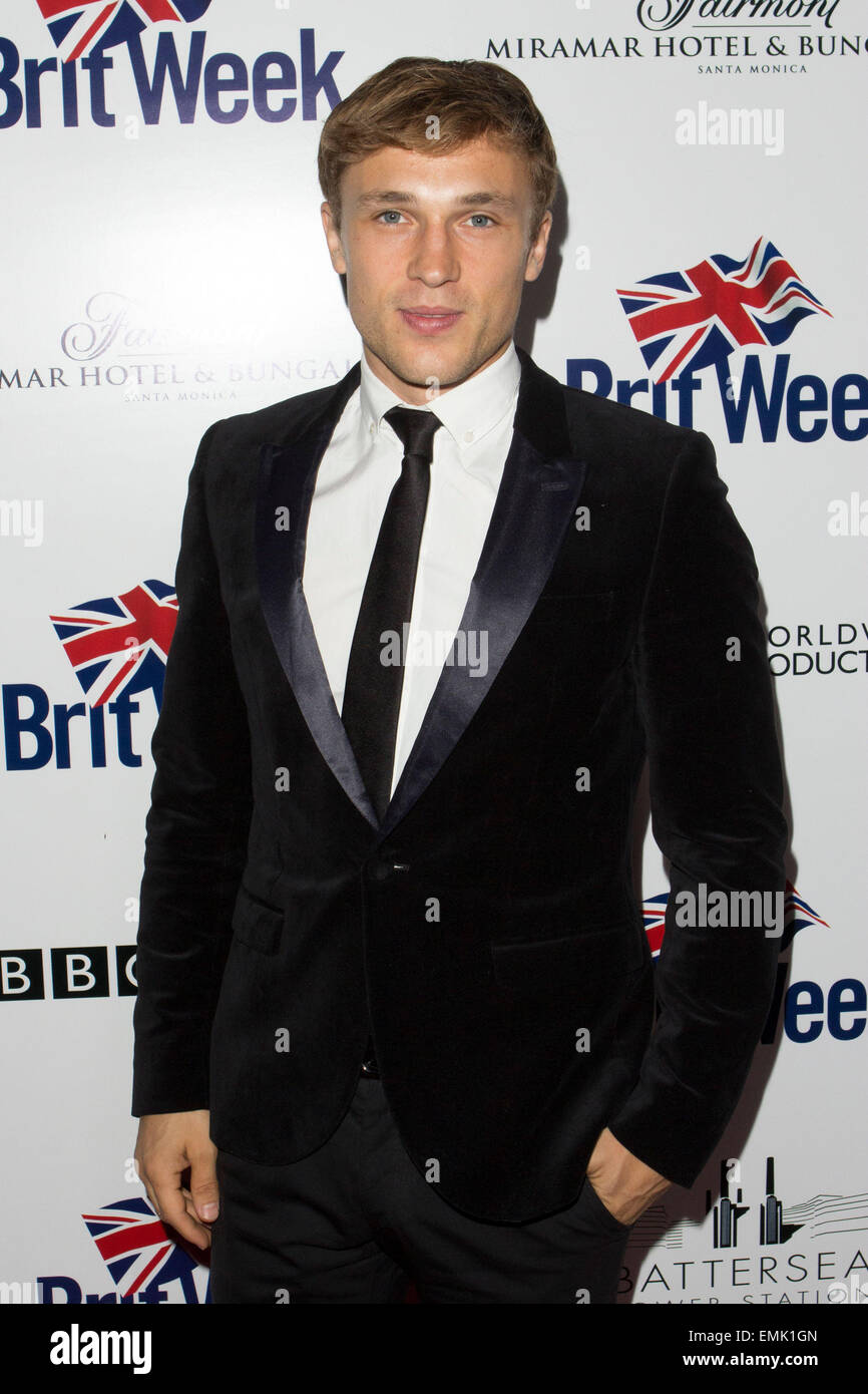 Los Angeles, California, USA. Xxi Aprile, 2015. William Mosely assiste BritWeek 2015 Launch Party in Hancock Park su aprile 21st, 2015 a Los Angeles, California, USA. Credito: TLeopold/Globe foto/ZUMA filo/Alamy Live News Foto Stock