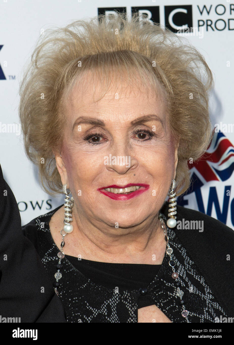 Los Angeles, California, USA. Xxi Aprile, 2015. Doris Roberts assiste BritWeek 2015 Launch Party in Hancock Park su aprile 21st, 2015 a Los Angeles, California, USA. Credito: TLeopold/Globe foto/ZUMA filo/Alamy Live News Foto Stock