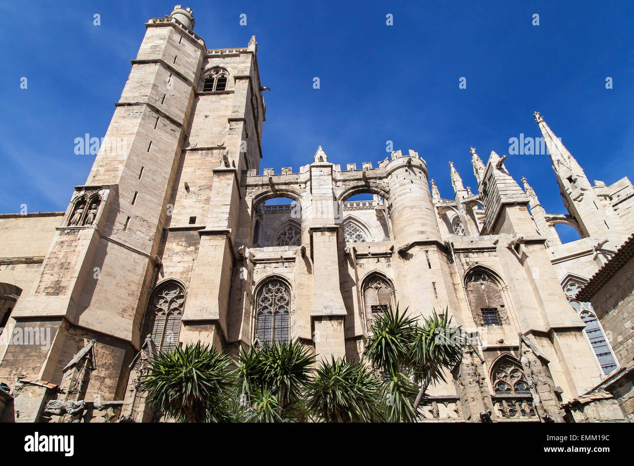 Cattedrale di Saint-Just-et-Saint-Pasteur in Narbonne, Francia. Foto Stock