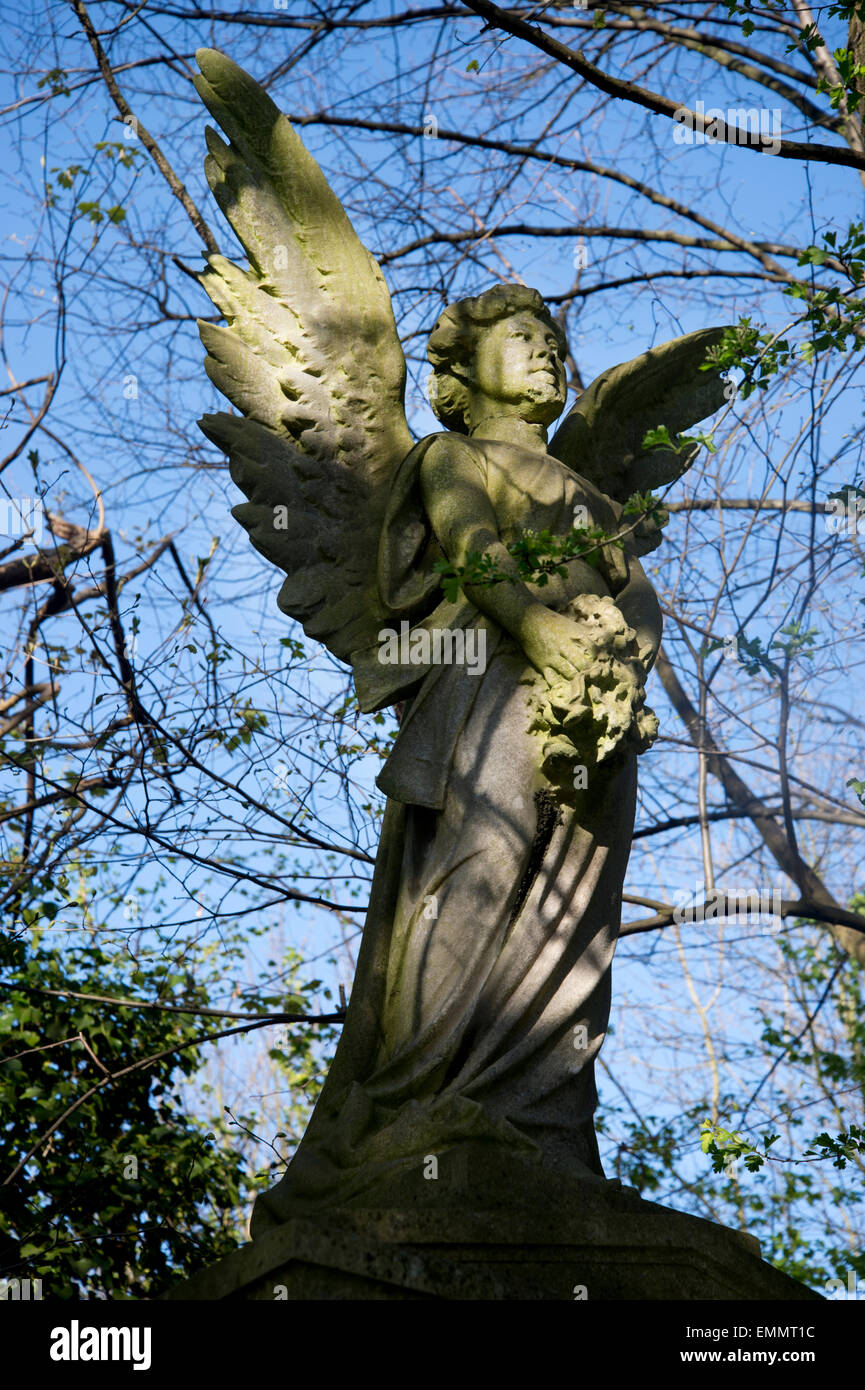 Hackney, Londra. Abney il cimitero di strada, Stoke Newington, Hackney. Foto Stock