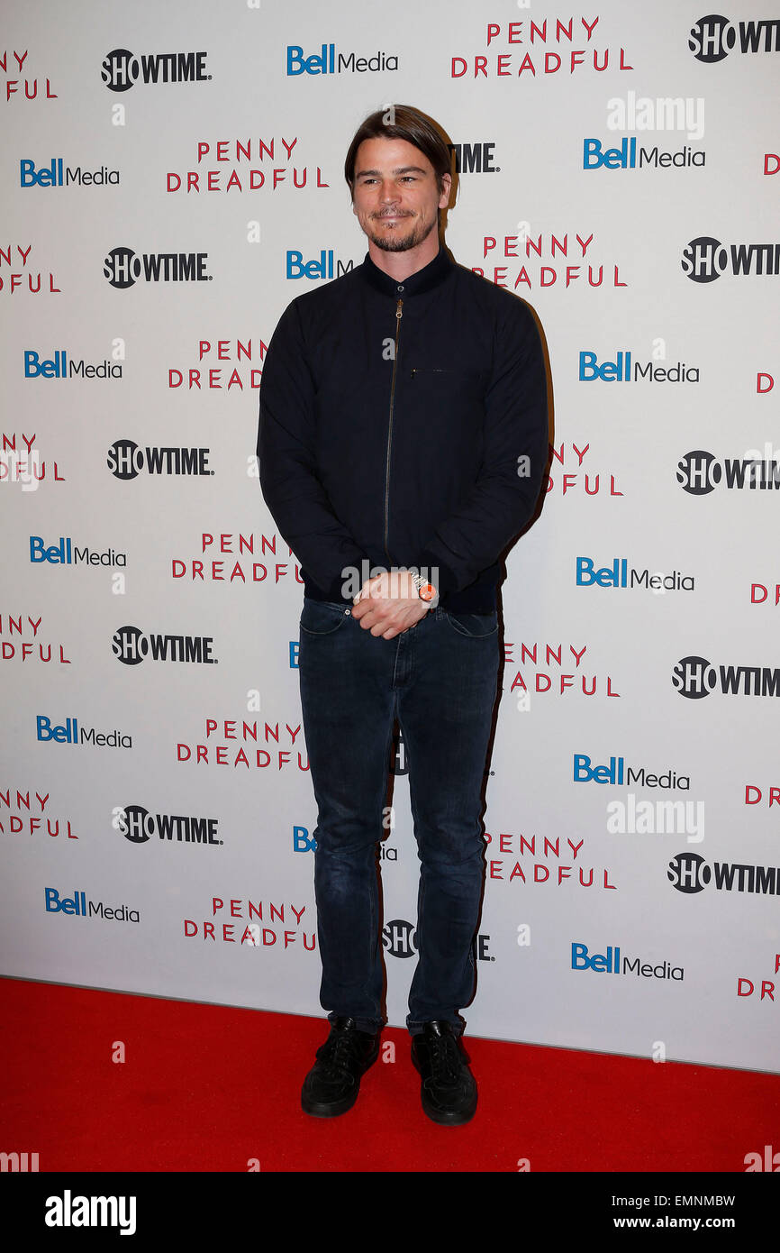 Toronto, Canada. Xxi Aprile, 2015. Attore Josh Hartnett arriva per Penny terribile stagione 2 premiere al TIFF Bell Lightbox. Credito: EXImages/Alamy Live News Foto Stock