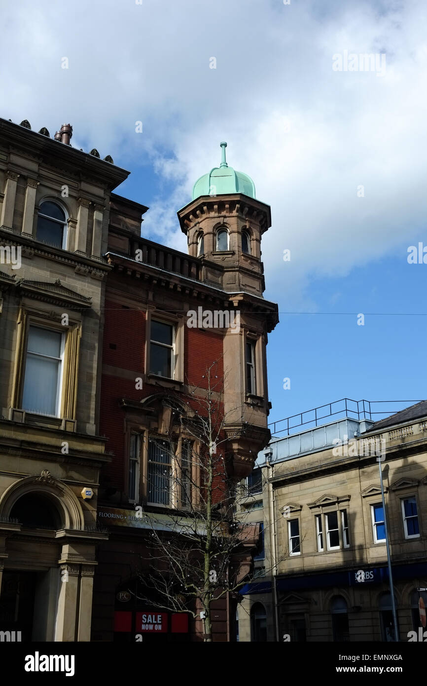 Fishergate, Preston, Lancashire, Inghilterra Foto Stock