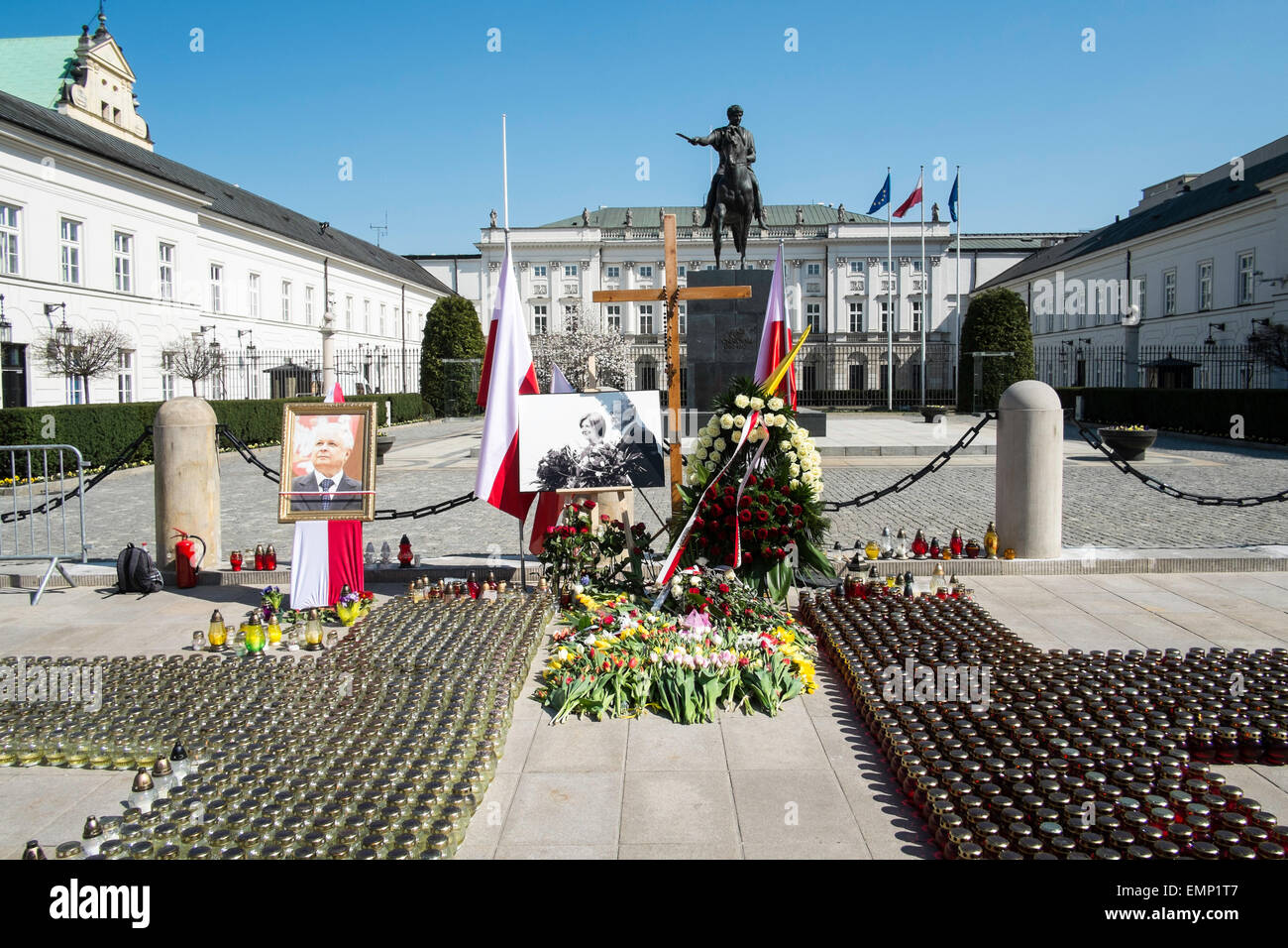 In Polonia la politica società storia Smolensk disaster Foto Stock