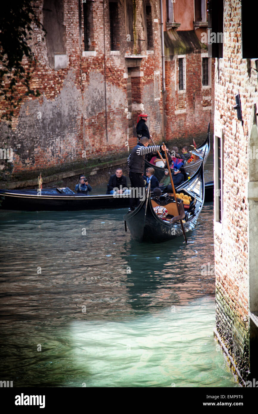 Una vista di Venezia,Italia Foto Stock