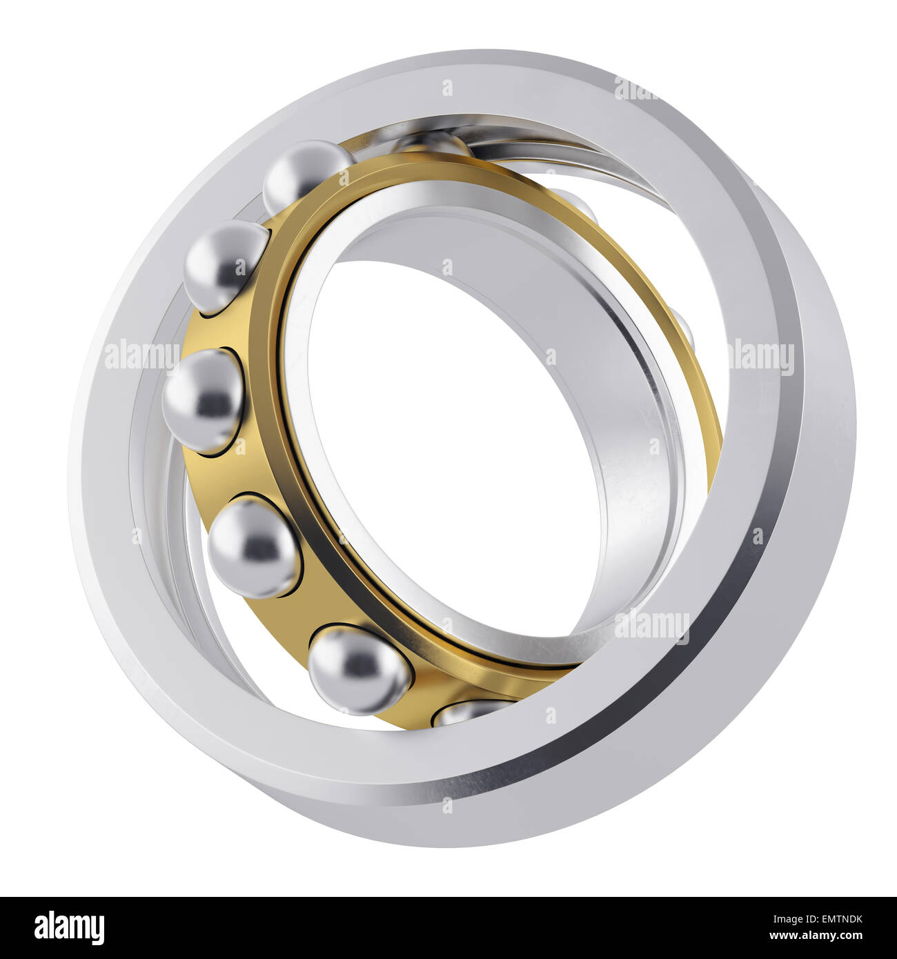 Metallo del cuscinetto a moto vorticoso con attrito. Foto Stock
