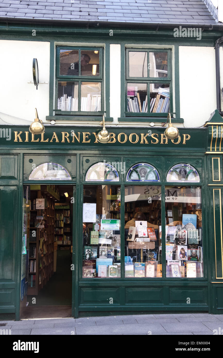 Libreria storica a Killarney, nella contea di Kerry, Irlanda Foto Stock