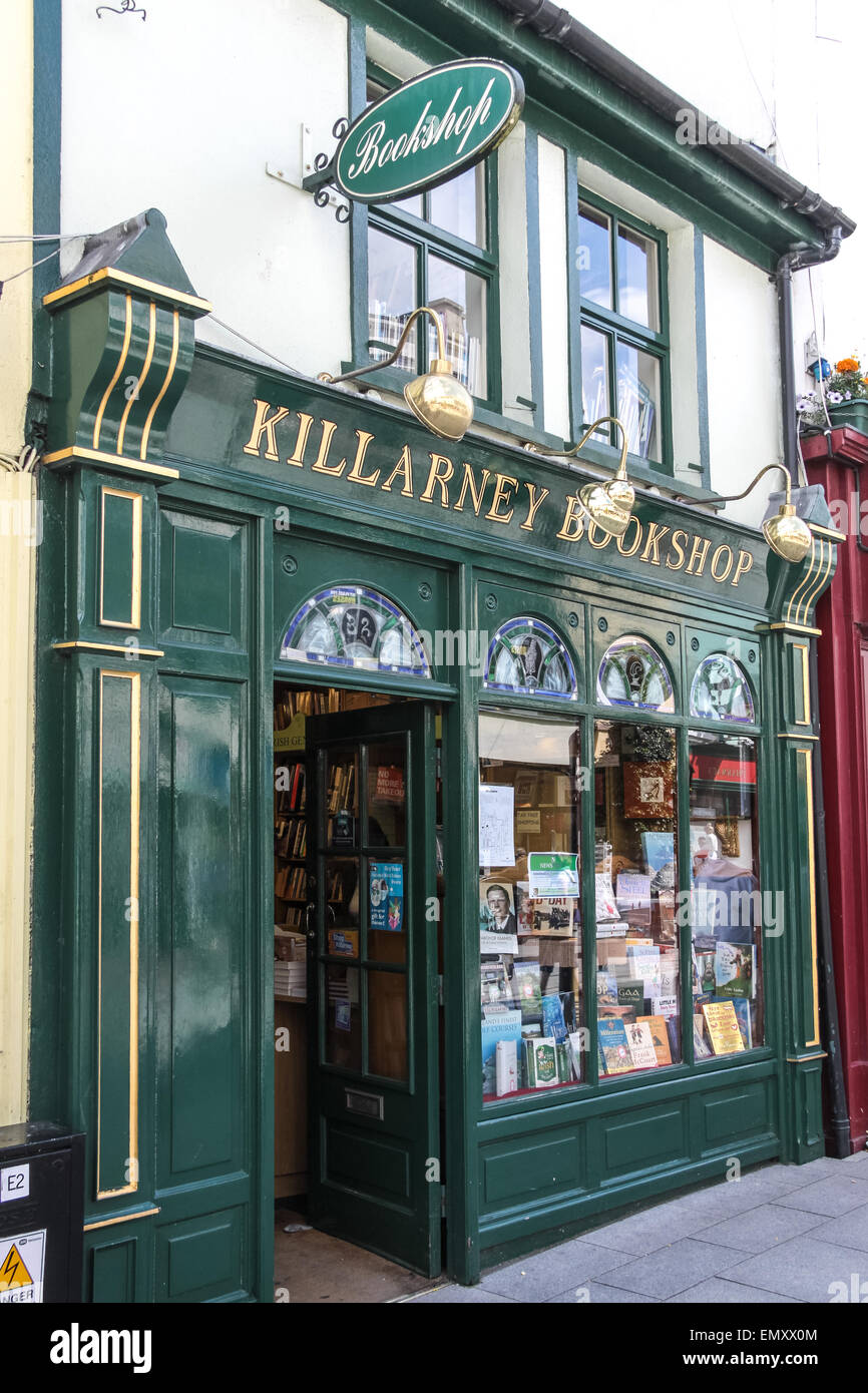 Libreria storica a Killarney, nella contea di Kerry, Irlanda Foto Stock