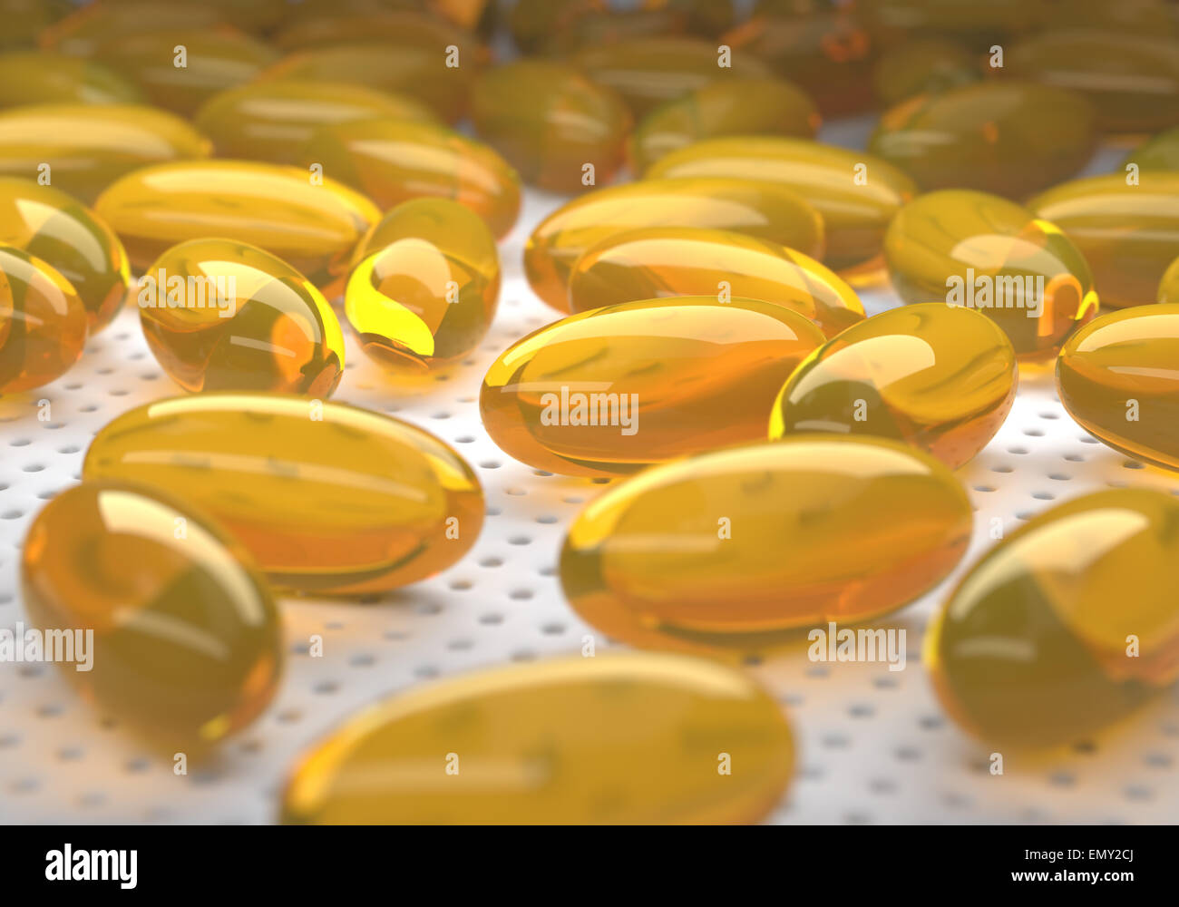 Diversi farmaci sul tavolo. Concetto di assistenza sanitaria e di trattamento. Foto Stock