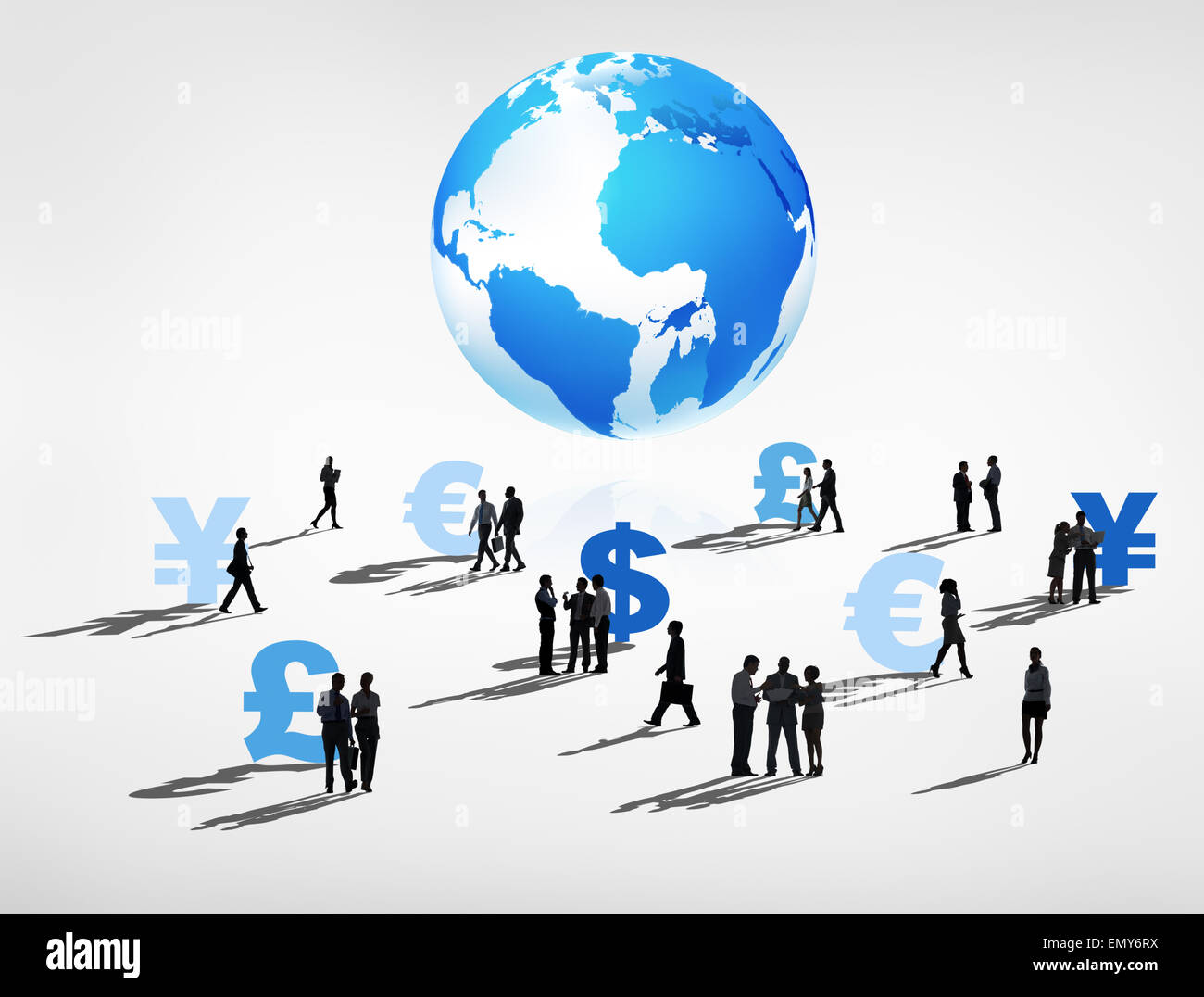 Global Financial Group Foto Stock