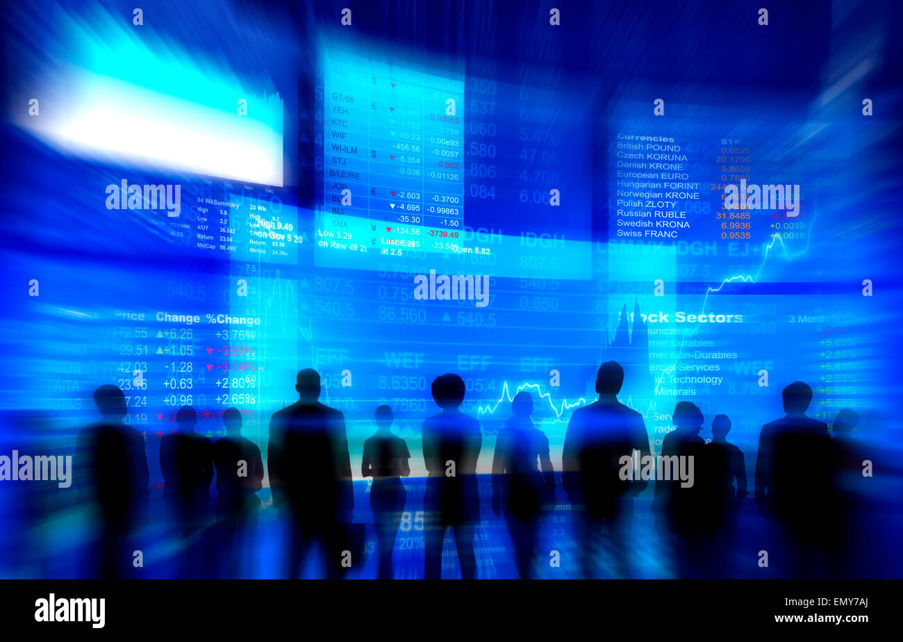 La gente di affari riunione seminario aziendale Concetto di Office Foto Stock