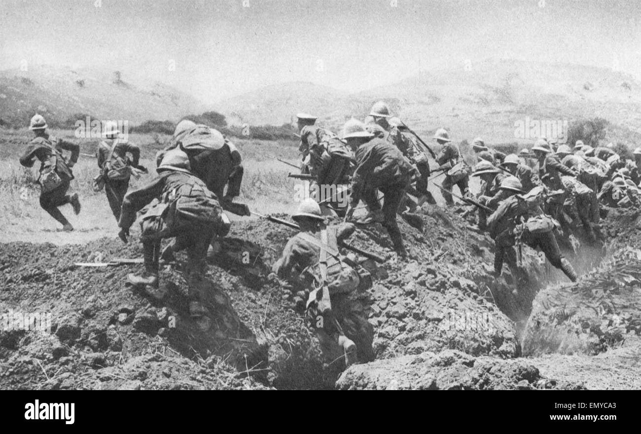 Campagna di Gallipoli Foto Stock