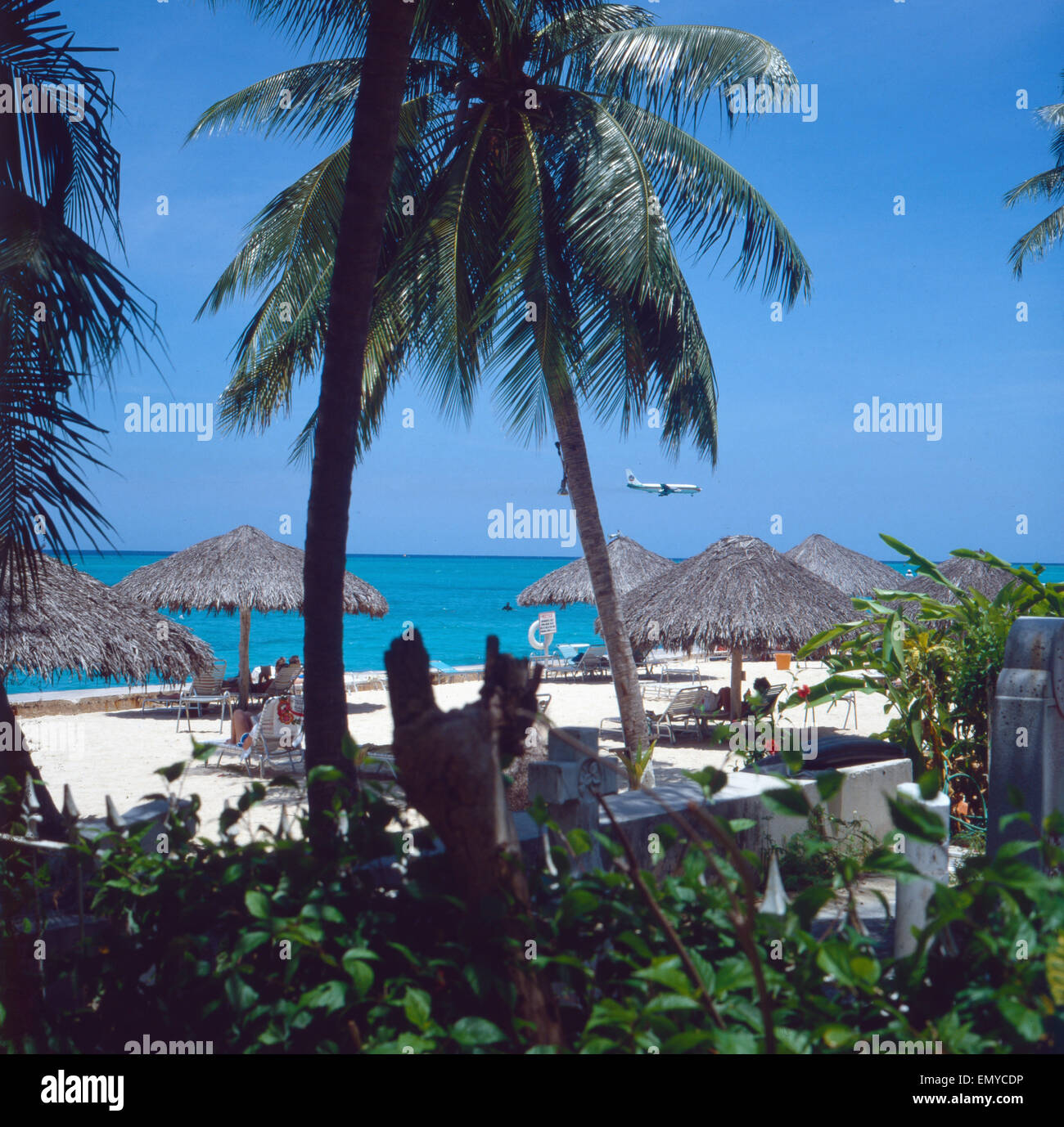 Eine Reise nach Jamaika, Karibik 1970er Jahre. Un viaggio in Giamaica, Caraibi 1970s. Foto Stock