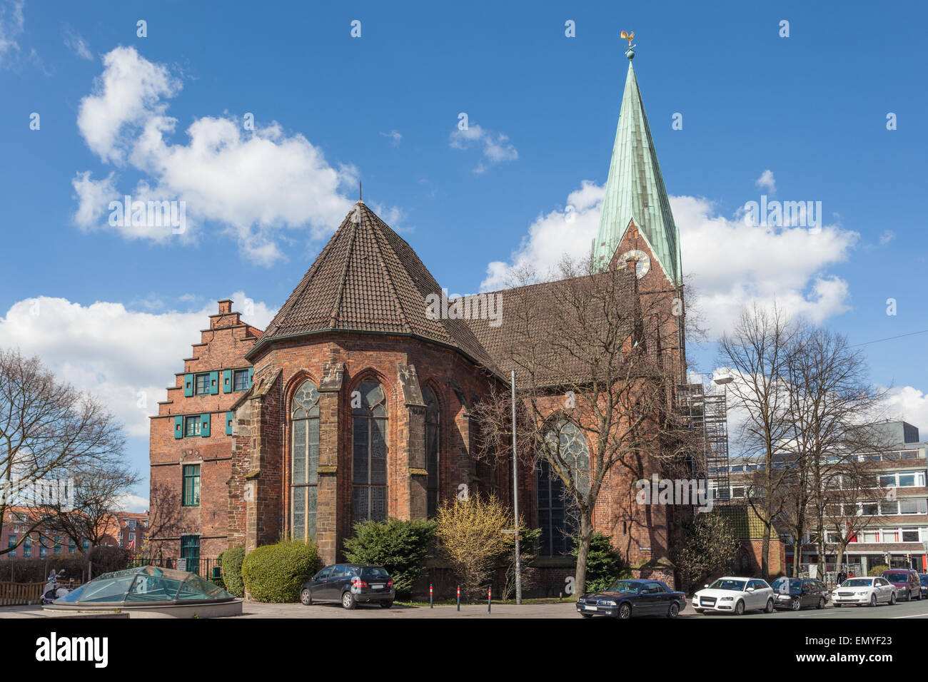 La Chiesa di San Martino, Brema, Germania Foto Stock