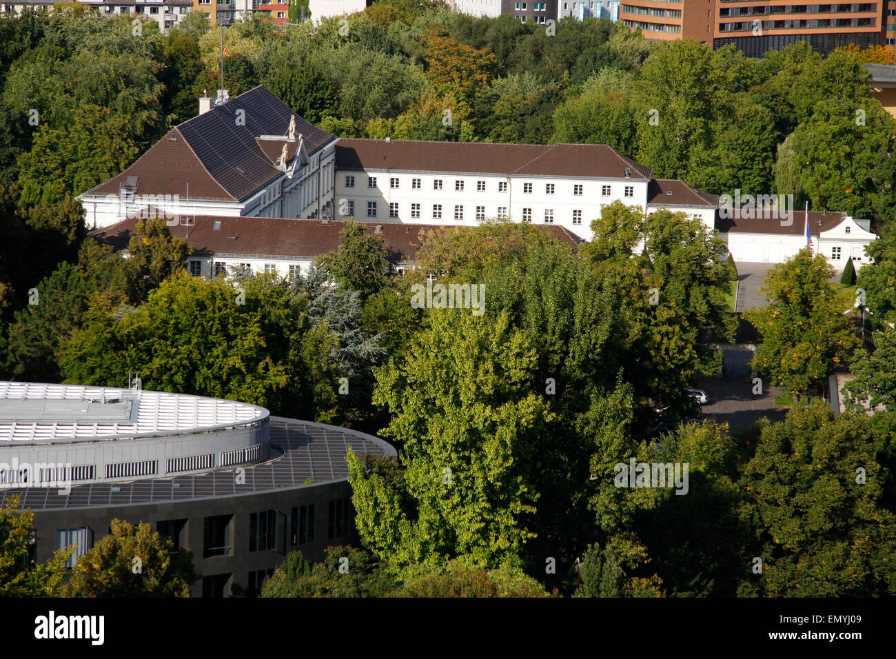 Bundespraesidialamt, Schloss Bellevue, Berlin-Tiergarten. Foto Stock